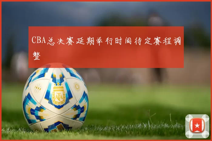 CBA总决赛延期举行时间待定赛程调整