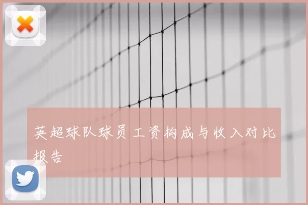 英超球队球员工资构成与收入对比报告