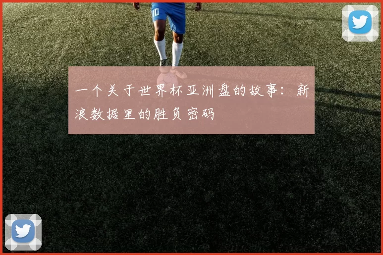 一个关于世界杯亚洲盘的故事：新浪数据里的胜负密码
